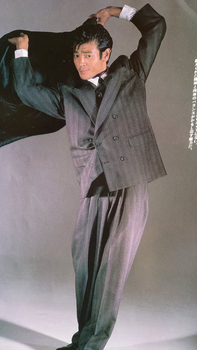 バチクソかっこイイ恭兵さんをあげる 柴田恭兵、メンズ・ティノラスを