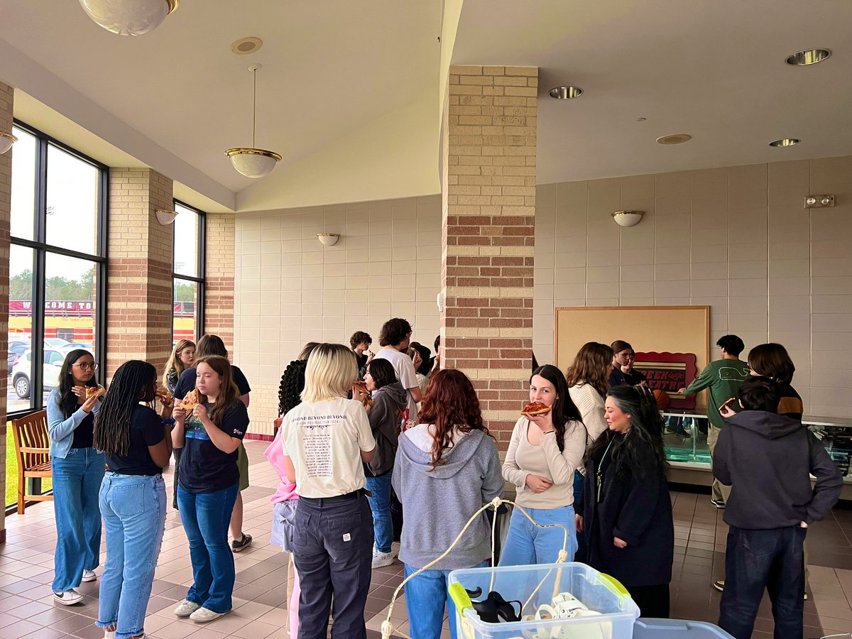 First UIL One Act Play clinic of the season was a success!