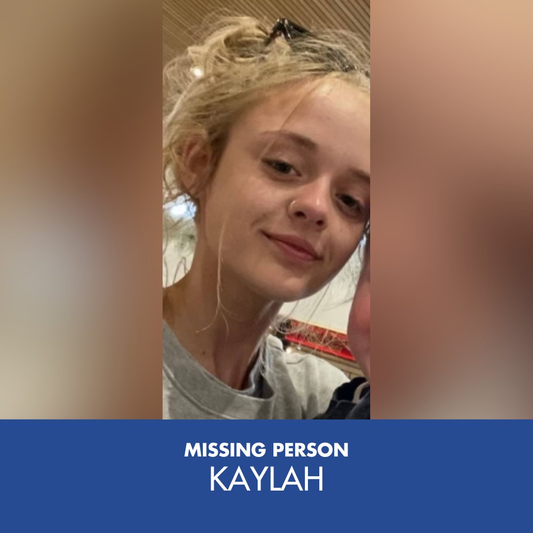 VictoriaPolice's tweet photo. Police are appealing for public assistance to help locate missing woman Kaylah, who is known to frequent Geelong, Ballarat and Bendigo.

☎️ Ballarat Police Station on (03) 5336 6000.

Details: https://t.co/xrpz8uTW7r https://t.co/75YSEcQ348