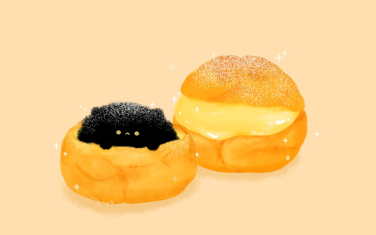 tamagom5m5's tweet photo. Cream puffs🐈‍⬛˙⋆.˚ https://t.co/9xfGXnF3CU