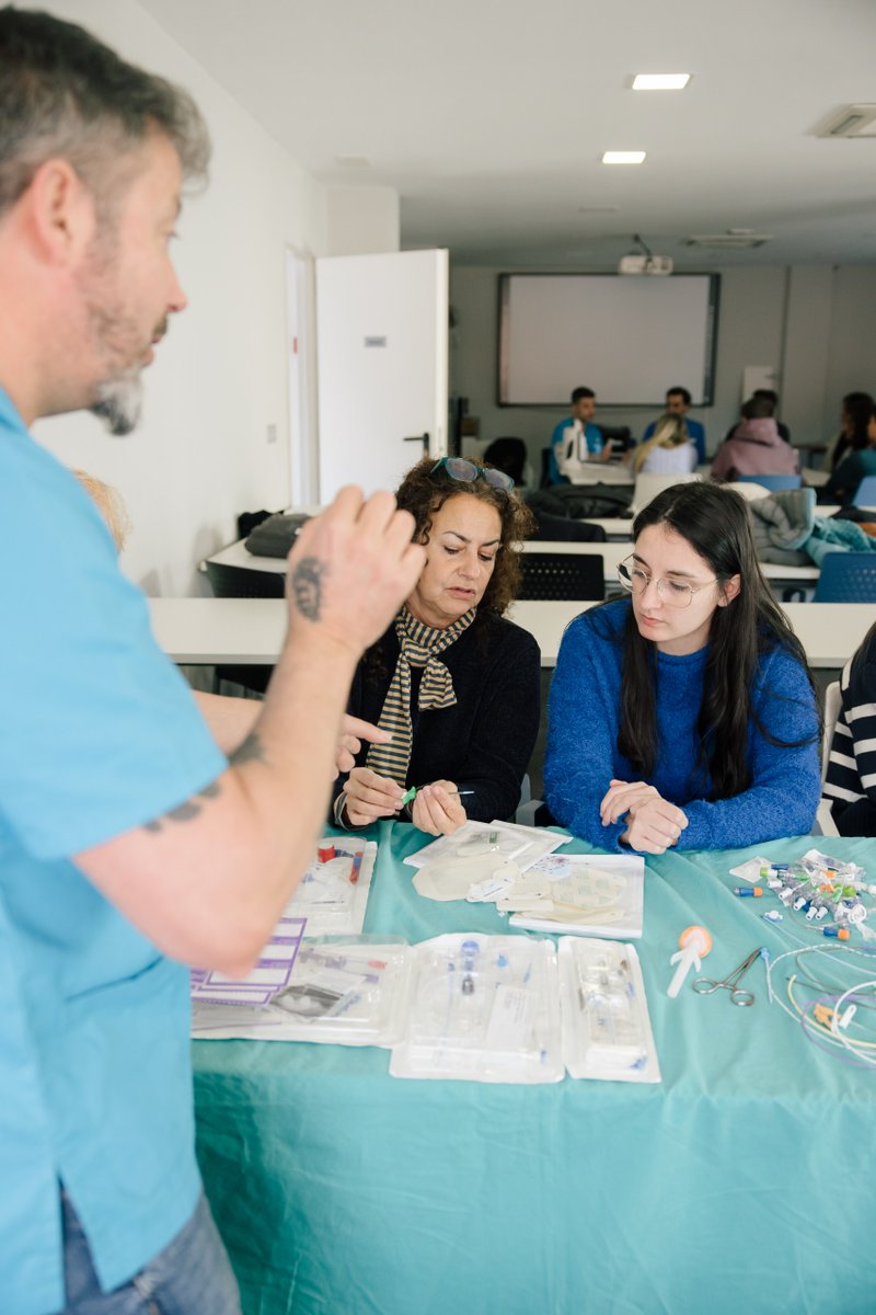 💬El Colegio de Enfermería de Valladolid acoge el curso Semipresencial: Ecografía vascular, punción ecoguiada y cuidados DAV 

#ecografíavascular