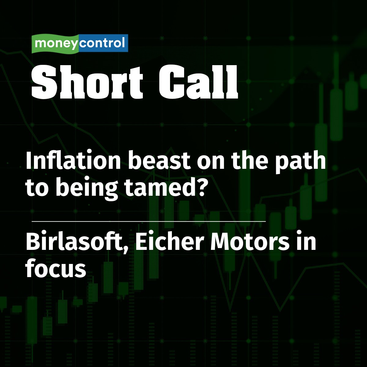 moneycontrolcom's tweet photo. #MarketsWithMC | Here's a crisp take on key #market moves & trends that give you a bird’s eye view of what’s happening only on #ShortCall 📞
Read at👇
https://t.co/bhZQAcZpBB
#Stocks #StockMarket #Markets https://t.co/00pTDYuvJP