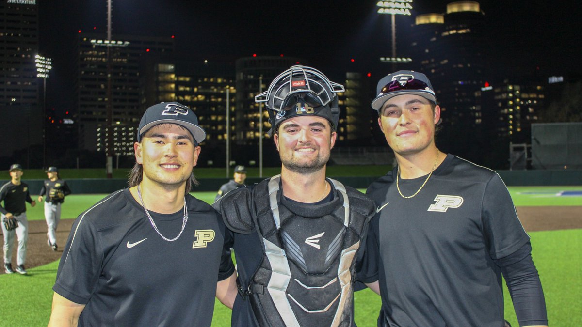 4 more from our night in H-Town. #BoilerUp