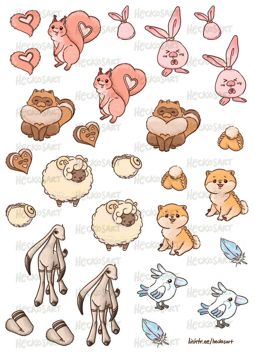 heckosart's tweet photo. If I had these infintity nikki stickers made would anybody be interested in getting some.. https://t.co/hT5OXOYo6h