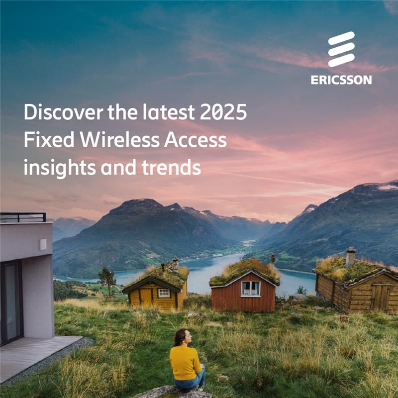 2025 starts with key insights in the Ericsson #FixedWirelessAccess Handbook 🚀

8 takeaways on:
🌍 Global scale
💡 Fiber-like 5G FWA
💰 Monetization
📶 Closing the digital divide
💸 Optimizing CAPEX
🙌 FWA adoption
⚡ Premium #5GAdvanced

Full insights: m.eric.sn/Q2Ns50UTPjU