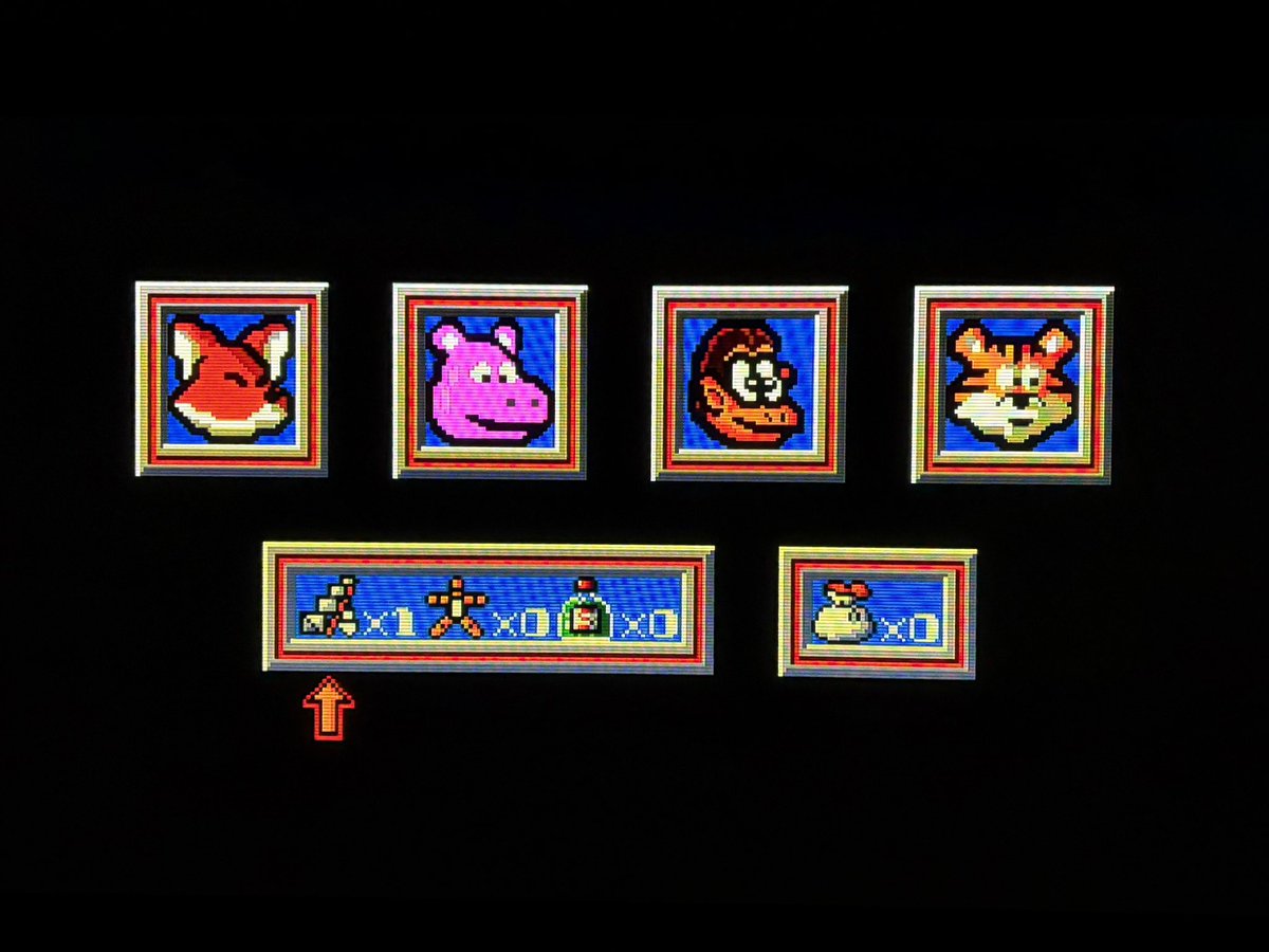 sekiro_51's tweet image. 海外マスターシステムPsycho Fox🦊デフォルトはサイコフォックスこと21吉(ツイキチ)FOXですが道中拾ったお祓い棒を消費してキャラ変可能⛩️カバは灰色ブロックを壊せる🦛猿はジャンプ力が高い🐒虎は走るスピードが早い🐯ミスすると残機を消費して同じキャラのままステージ再開➡️
#SMS #SEGA #VicTokai