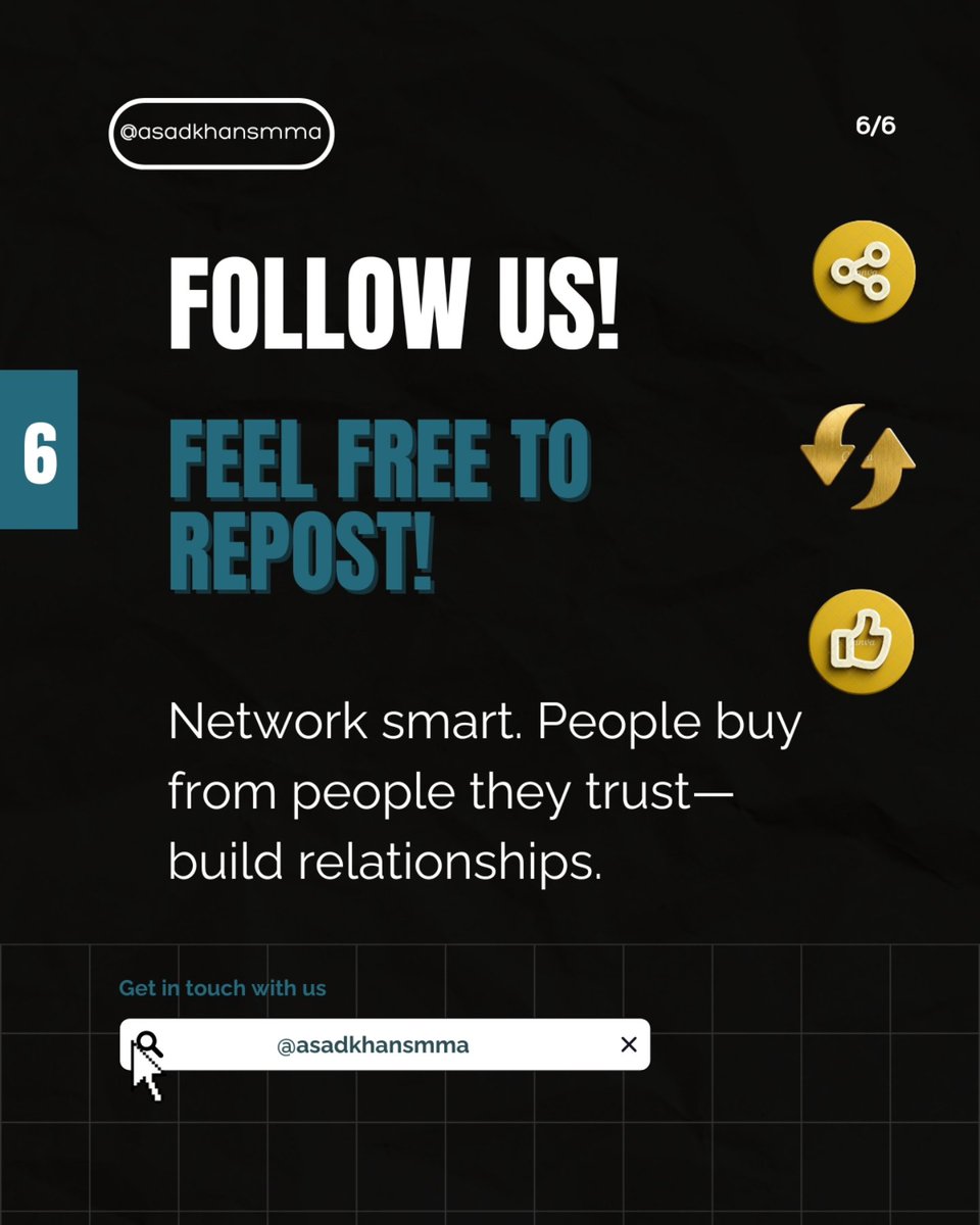 asadkhansmma's tweet image. 💰 Want to make money?

🔹 Sell a product
🔹 Sell a service
🔹 Sell a story (that’s how you win big)

No degree? No excuses

X, Google, YouTube, IG = FREE 💯

⚡ Either you lock in or get left behind.

🔗 Drop “🔥” if you’re ready to execute.
#genuinecontent #contentcreationtip