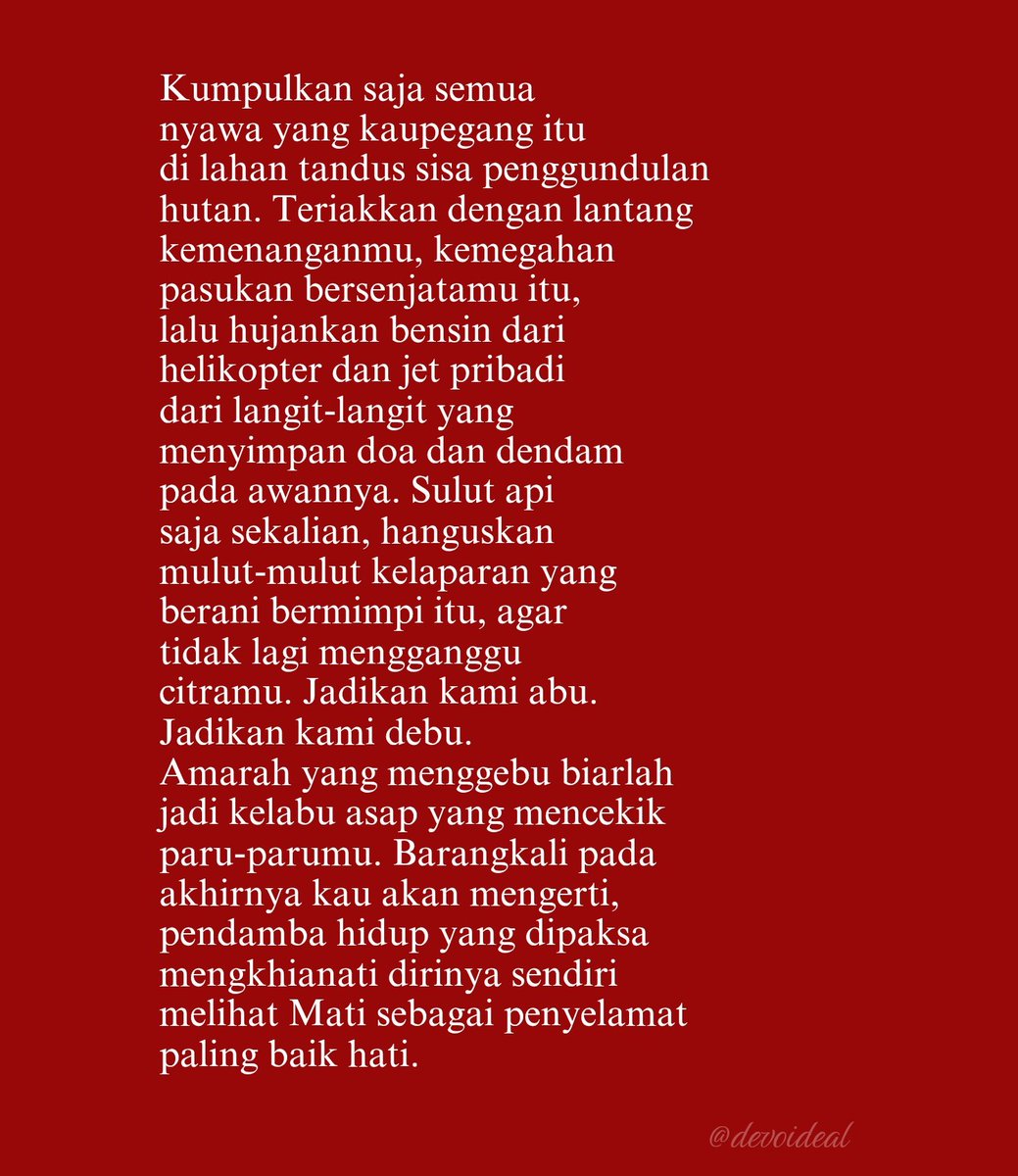 devoideal's tweet image. Sekalian saja. Sekalian.
  
#daruratpendidikan #savekipkuliah #AnggaranBijakUntukRakyat #turunkanuktptn