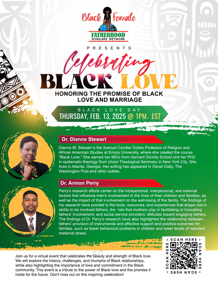 bffsnetwrk's tweet photo. Join us TOMORROW! We will explore the history, challenges, and triumphs of Black love. Register below: https://t.co/lU1A8NA0Wd https://t.co/eIfiPVGzA5