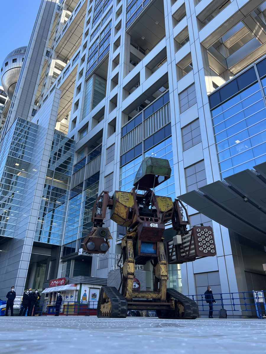 4retokyo's tweet image. Dreaming of Robots.
#MegaBots #Amanssenseofadventure #robotics #robot #giantrobot #mechas #pilot #メガボッツ