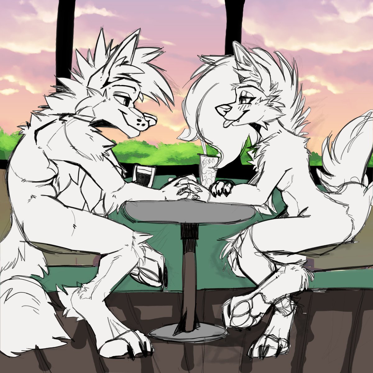 StainlessThefox's tweet photo. Wip~ https://t.co/1Se7dQaYg9