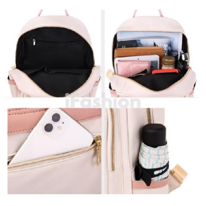 engkufais's tweet photo. Check out iFASHION 1498 Women Fashion Student Korean Style School Travel Backpack Bag Wanita Beg Galas Belakang Perempuan for RM2.99 - RM17.99. Get it on Shopee now! https://t.co/Nuxz8PjUHl https://t.co/ZGqcPcOBm8