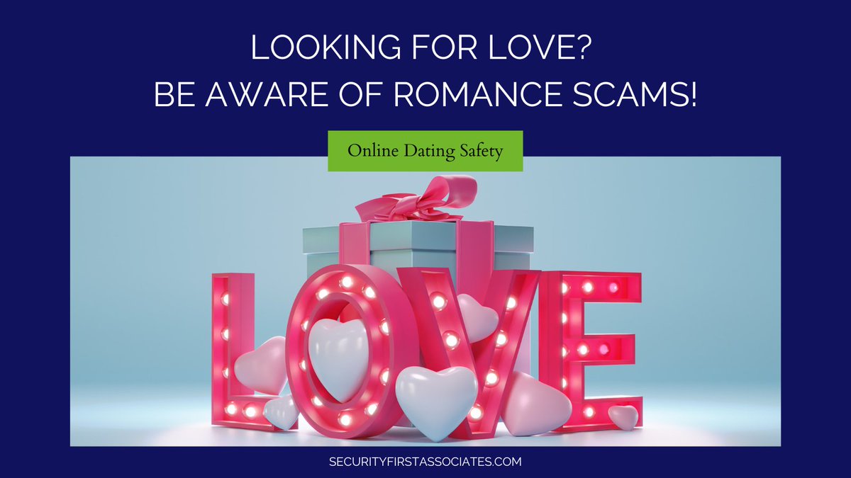 SecurityFrst's tweet image. 🚨 Looking for Love Online? Beware of Romance Scams! 💔

Scammers prey on emotions, building trust before making their move. Know the red flags &amp;amp; protect yourself from emotional and financial harm.

❤️ Stay smart. Protect your heart.

🔗 securityfirstassociates.com/looking-for-lo…
