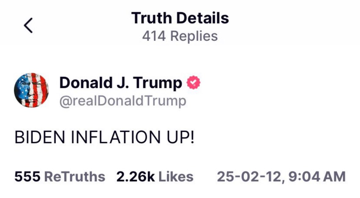 The dipshit and endless liar that promised lower prices “ON DAY ONE” is seriously blaming increased prices under him on “Bidenflation” after HE KILLED THE INFLATION REDUCTION ACT VIA EXECUTIVE ORDER.