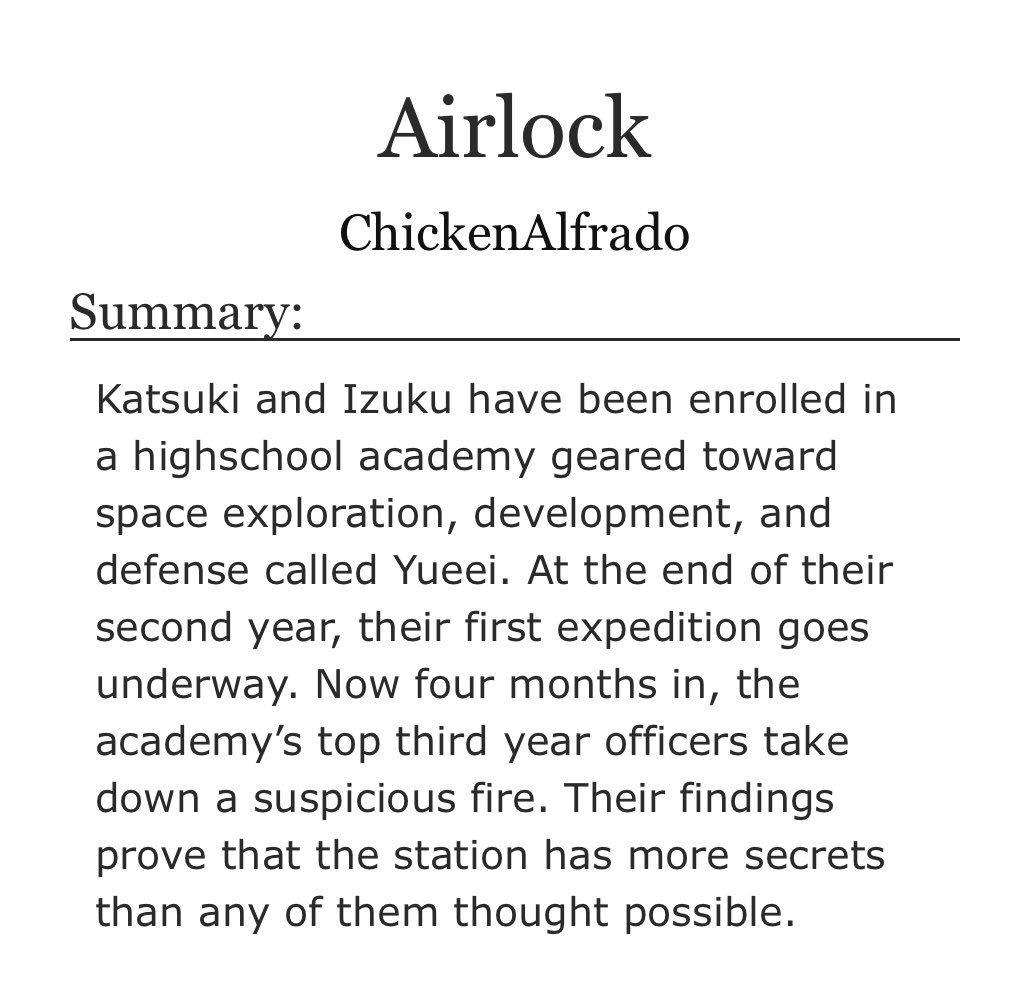 Im so glad to have finally completed this beast of a fic, ‘AIRLOCK’ for <a href="/BKDKBigBang/">✨️ Binary Stars BkDkBk- 2024 Bang Posting</a>!! It was made in collaboration with <a href="/goodby3sun/">Sun |¦ ❇️✴️</a>’s fantastic art. Please go check out her art and dip into the fic for an extra taste of her talent. 🧡💚
Words: 26.6k
Rating: T
Status: Complete