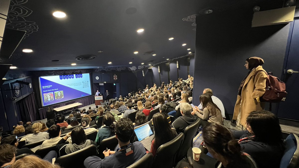 UofTPaedsRes's tweet image. Wow! Standing room only (or sitting on the stairs) for today’s inspiring @SickKidsNews Grand Rounds ft. Dr. Drew Weissman, the 2023 winner of the Nobel Prize in Physiology or Medicine for his work in mRNA vaccines that led to the COVID vaccines! 👏🏼🤩💉