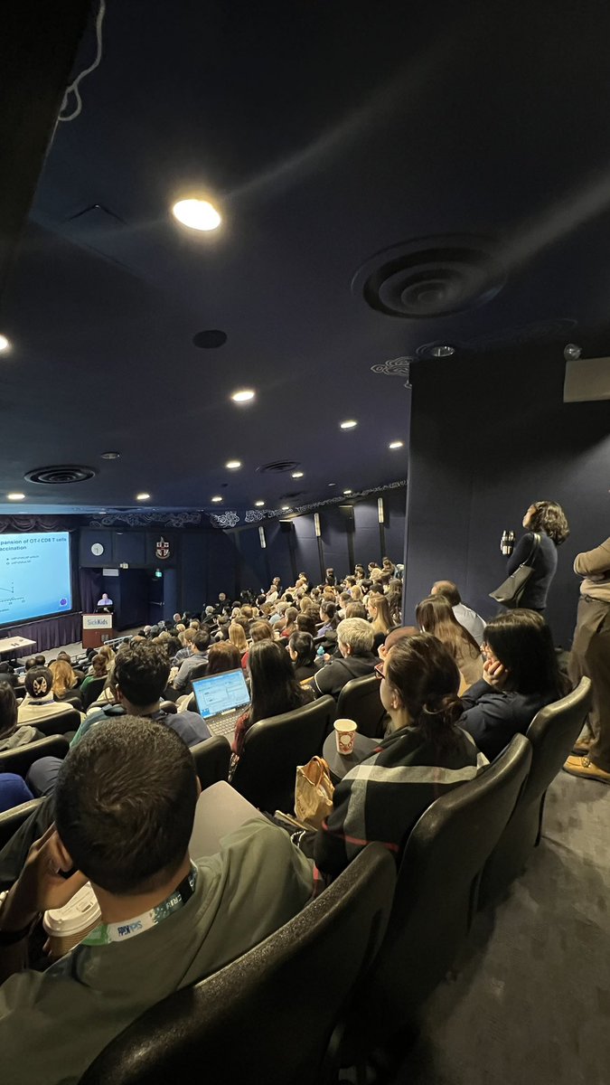 UofTPaedsRes's tweet image. Wow! Standing room only (or sitting on the stairs) for today’s inspiring @SickKidsNews Grand Rounds ft. Dr. Drew Weissman, the 2023 winner of the Nobel Prize in Physiology or Medicine for his work in mRNA vaccines that led to the COVID vaccines! 👏🏼🤩💉