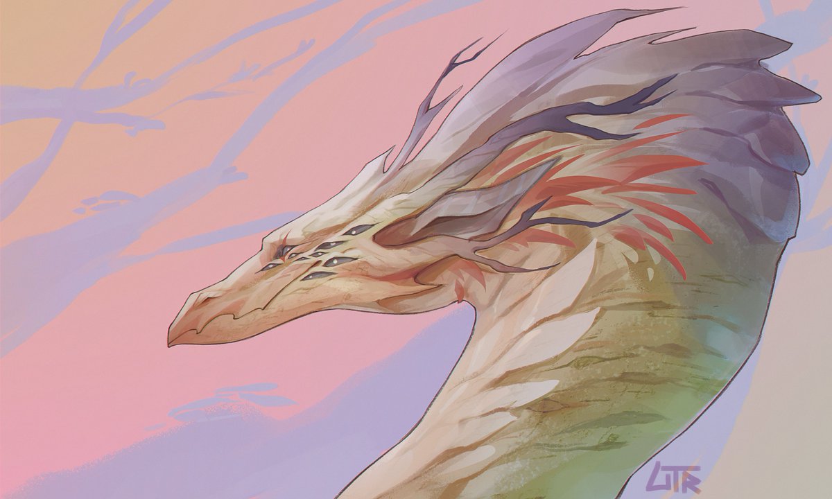 Birch inspired dragon ✨