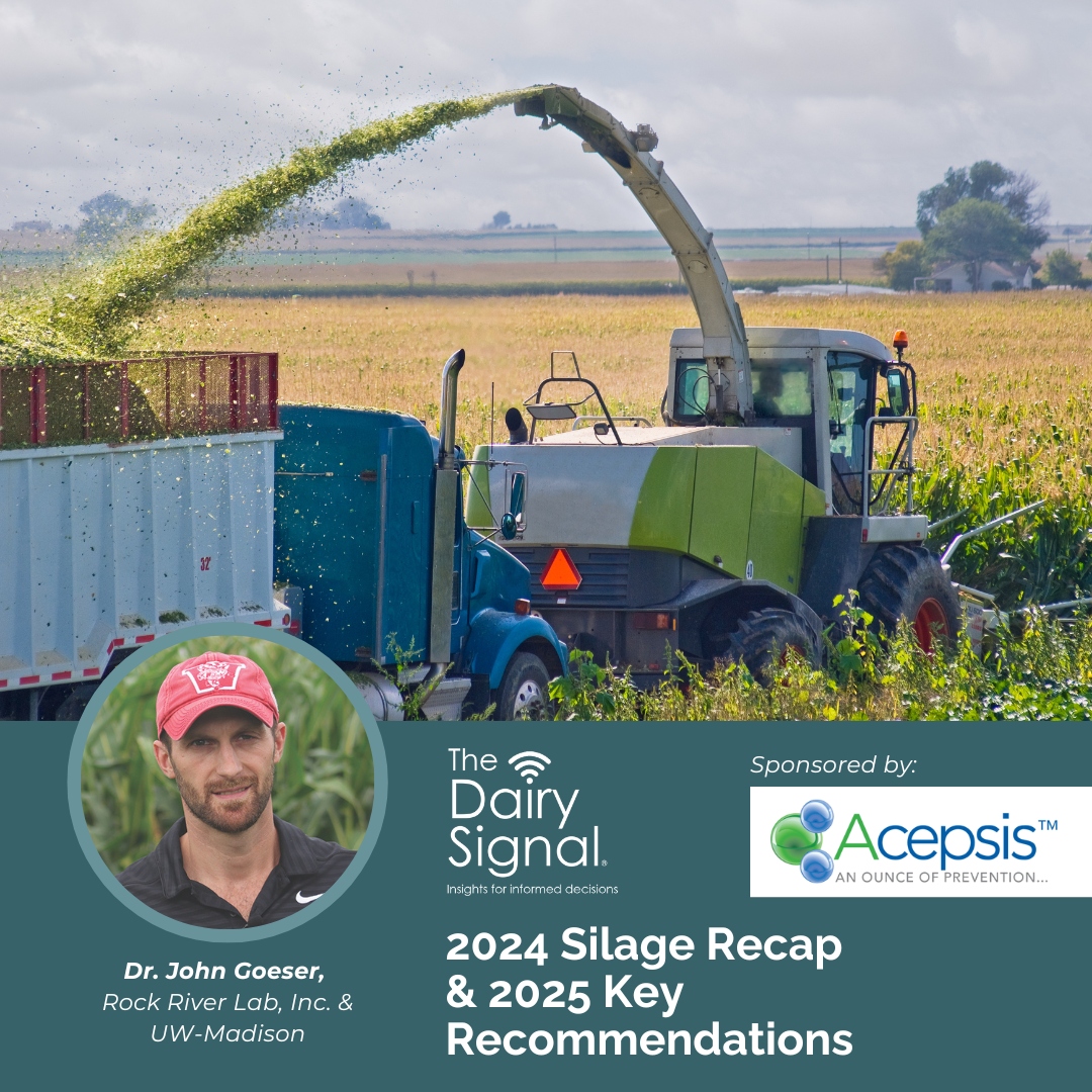 What lessons can farmers take from the 2024 season to improve silage production in 2025? Dr. John Goeser joins The Dairy Signal to break down key findings and share practical recommendations for a strong start this spring.

Optimize your silage production: mediasiteconnect.com/site/pdpw-dair…