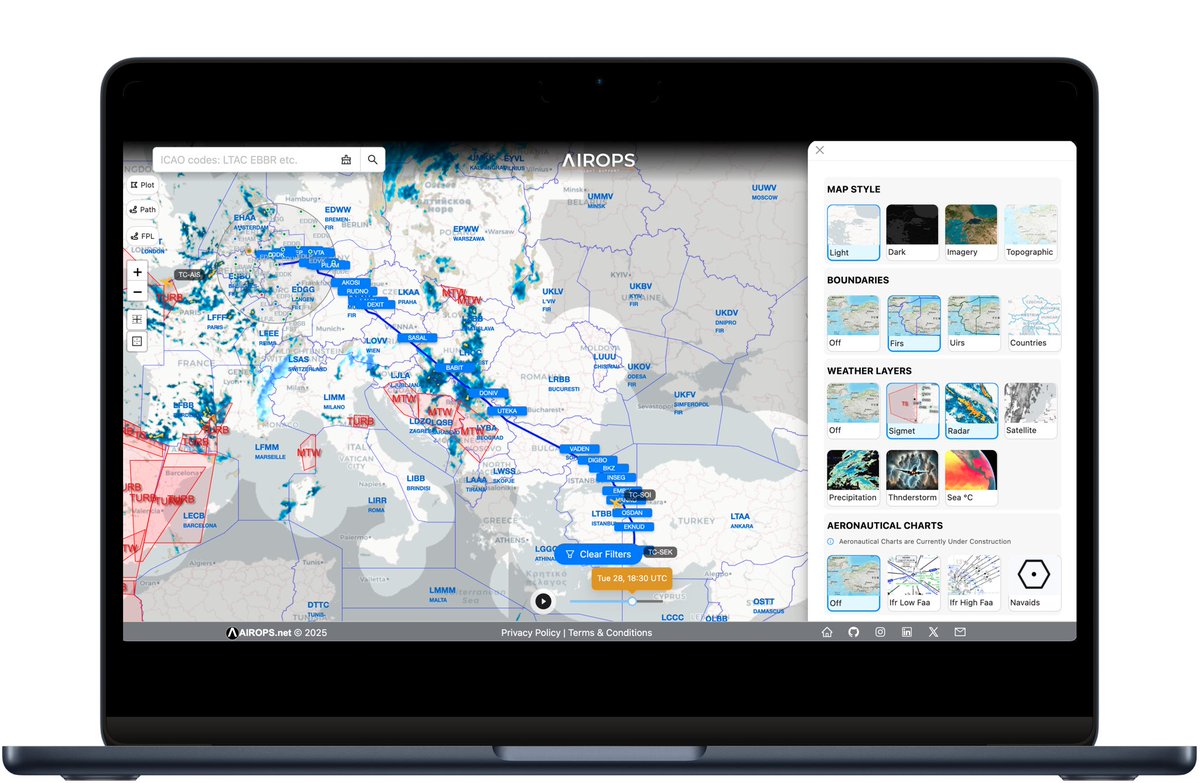 airopsaerospace's tweet photo. Paste your Flight Plan,  Check your Route !

Airops Aerospace
https://t.co/YQuBVKuOmQ https://t.co/FbouZDlp89