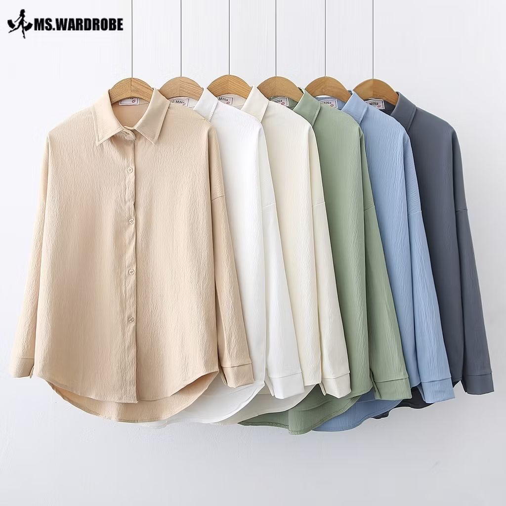 engkufais's tweet photo. Check out Ready Stock Women Blouse New early spring loose and thin all-match casual French polo collar long-sleeved shirt women for RM21.18 - RM21.68. Get it on Shopee now! https://t.co/XCrwgeOd8V https://t.co/RREXFy09M8