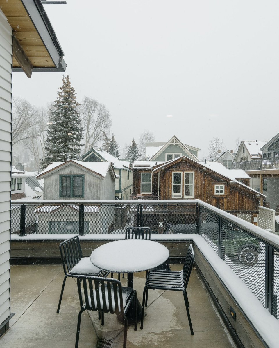Find your cozy. Every detail of our homes is designed to make winter magical.
 
📍Transfer Haus | Telluride, CO