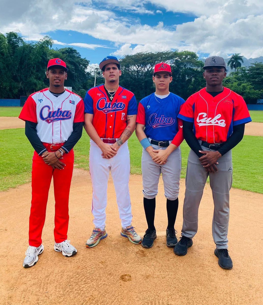 Four Cuban talents 🇨🇺 will showcase their skills at the Miracles P5 World Series tournament in the Dominican Republic from February 25 to March 2.

-RHP Ediel Ponce (Cuba U-18 National Team, 2024; Rookie of the Year in 2024)
-LHP Alex Acosta (Cuba U-15 National Team, 2022)
-SS/3B