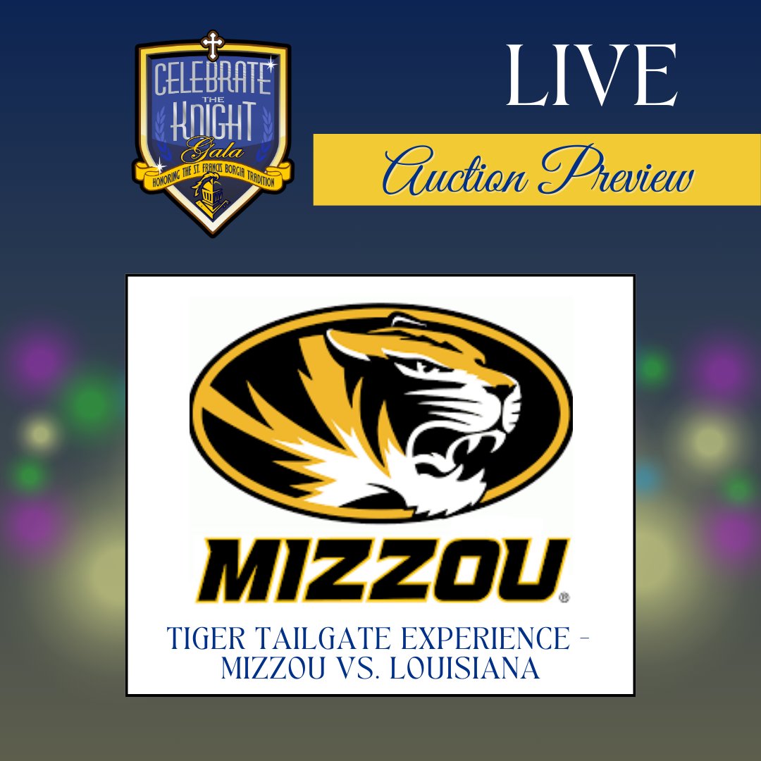 Here is a great live auction item preview for our Celebrate the Knight Gala happening this Saturday February 15th! onecau.se/borgiagala