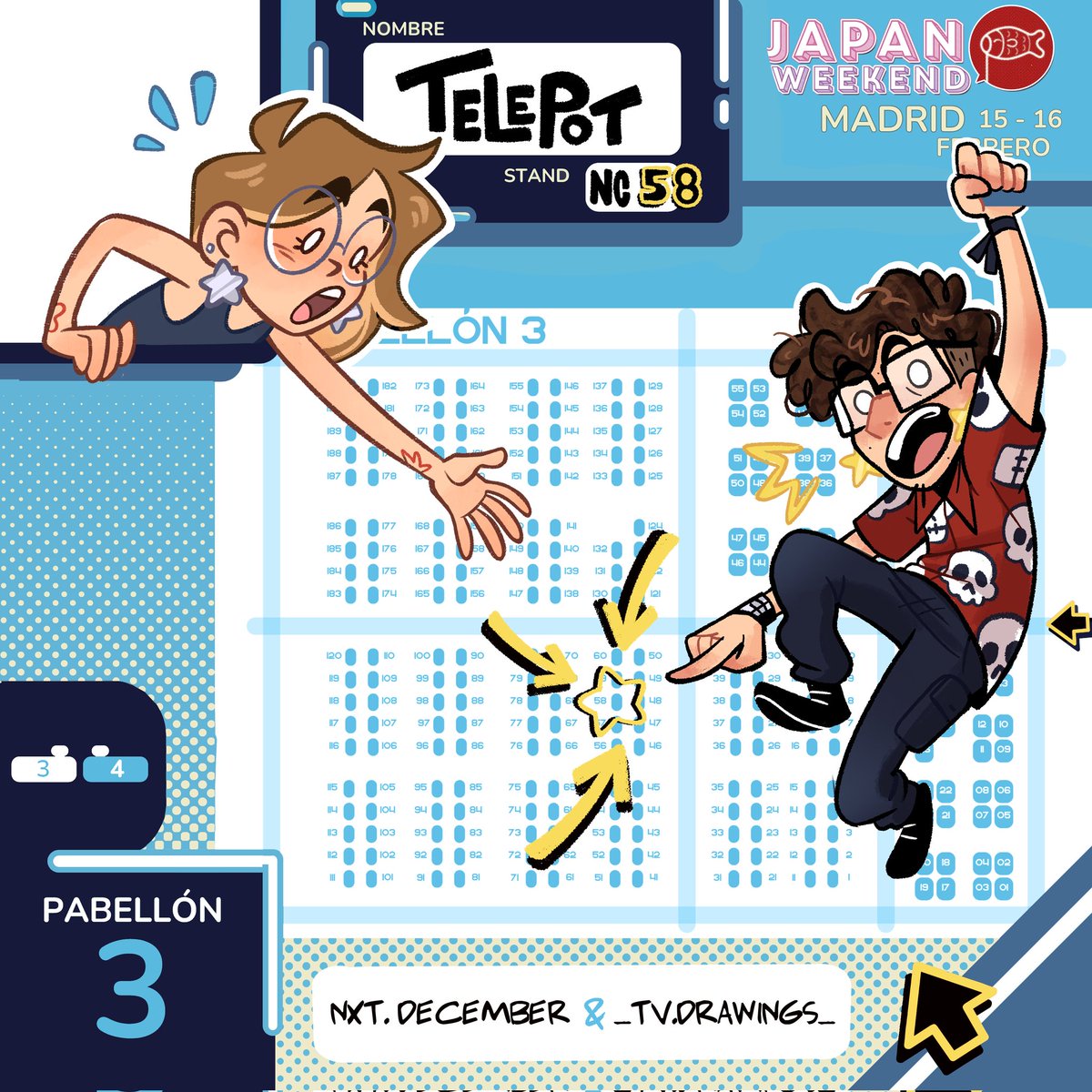 blueyay_s's tweet photo. @JW_Arte Hola! Soy Tele y este finde voy a estar en el pabellón 3 stand NC58 junto con @nxt_december ! 

Voy a llevar prints y pegatinas varias desde de El señor de los Anillos, Akira y Gravity Falls hasta la Wii, Pokémon y Linkin Park, entre muchos más

Pasaros a saludar!! ⭐ https://t.co/DReL4DFRR0