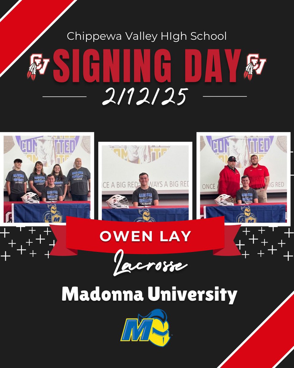 CVHSAthBoosters's tweet photo. Congrats to these 4 @CVBigReds players who signed their commitments to continue to play football at the college level! @LTU_FB @MUCrusadersFB @AdrianCollegeFB  future players!!! 
#BigRedFamily #OnceABigRedAlwaysABigRed
#SigningDay2025 https://t.co/E7IRaaTqzW