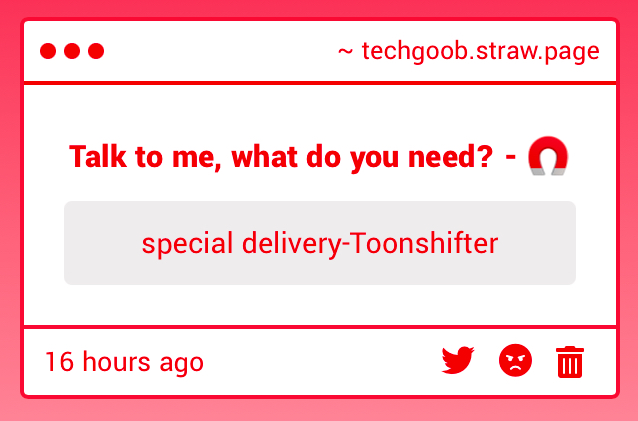 TechG00B's tweet image. thanks for the special delivery!

TechG00B🧲