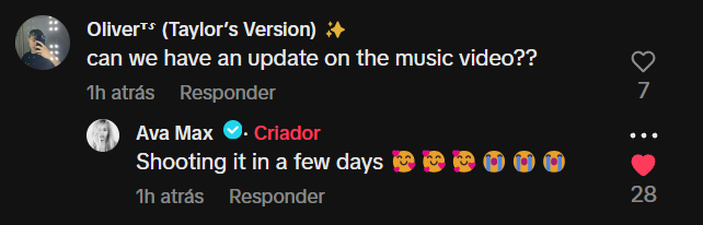 Info Ava Max tweet media