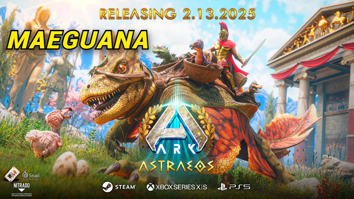 The MAEWING Returns in ARK Survival Ascended - ASTRAEOS 

<a href="/AcrylicHQ/">Team Acrylic</a> 

youtu.be/Y5TG9394MqA?si… via <a href="/YouTube/">YouTube</a>