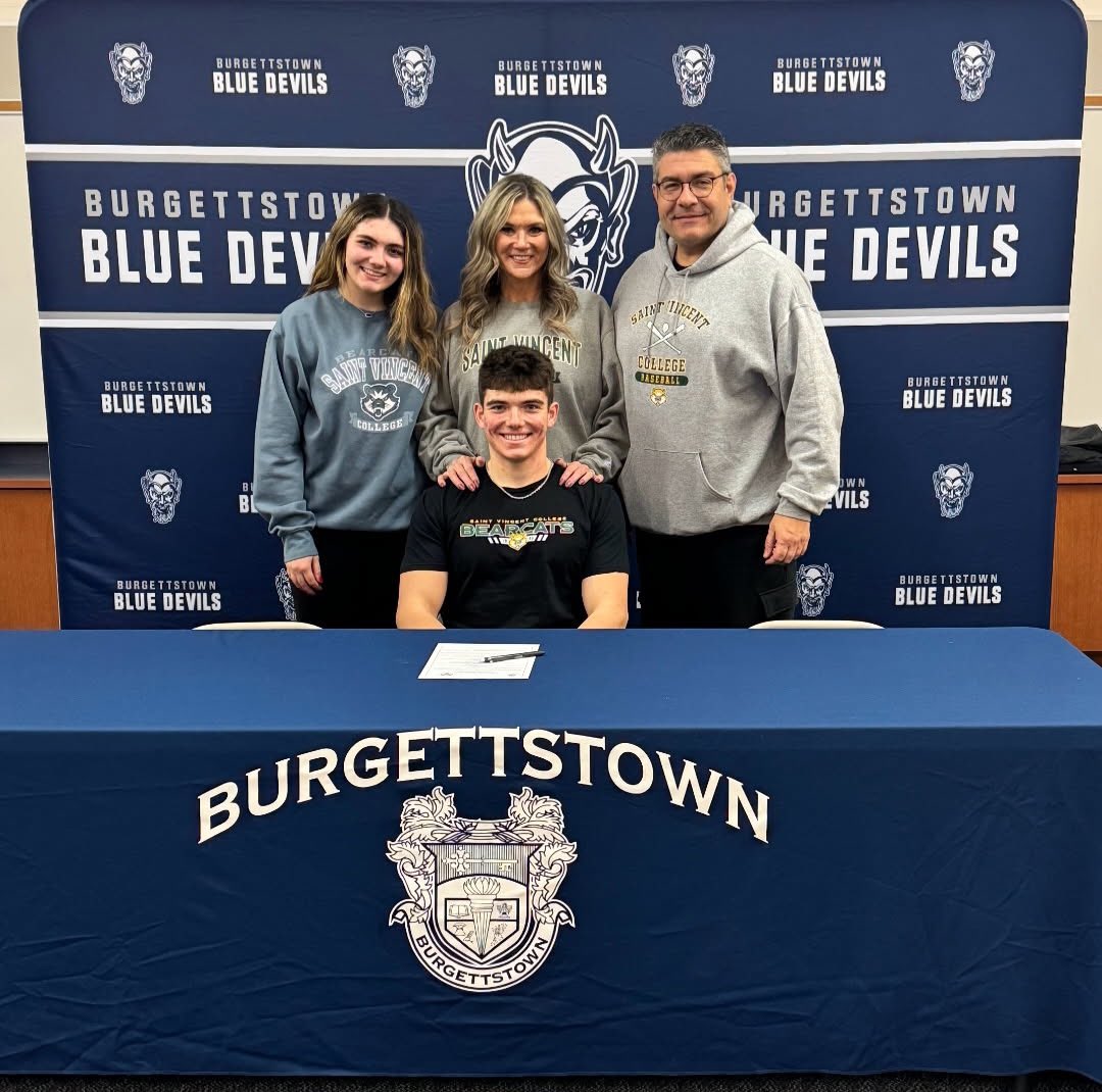 samelich44's tweet photo. I’m honored to sign and be a part of the Saint Vincent College baseball team for the 2026 season, and to play for Coach Janosko and Coach Lynn! Go Bearcats!! @CoachLynn_BSB @BaseballSVC @dlolley_pgh @sportsOR https://t.co/tywwj6hH0j