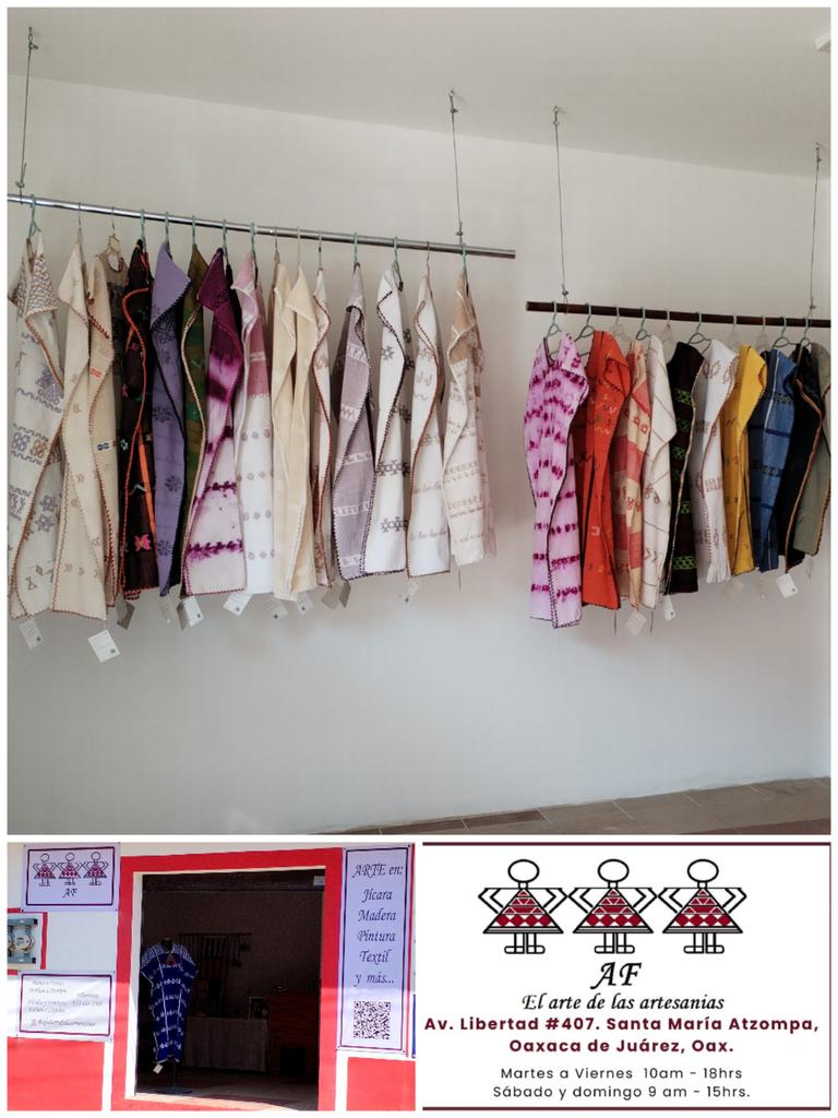 anaishfranco's tweet image. Ya abrimos, @afelartedelasartesanias #trabajoartesanal #consumelocal #echoamano Ven a visitarnos en Av Libertad#407, Santa María Atzompa, Oaxaca.