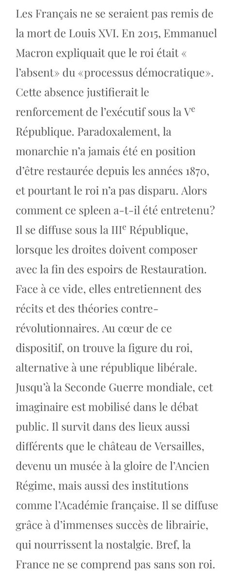 FlorentKaddes's tweet image. À paraître chez @PComposes

« Le roi. Une autre histoire de la droite » par @BRogerLacan :
passes-composes.com/book/438