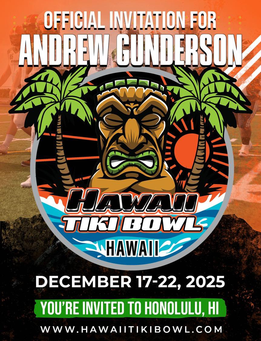 Andrew Gunderson (@andrewgunders11) on Twitter photo Thank you <a href="/FillippSAU/">Vince Fillipp</a> for this amazing opportunity. Cant wait to hear and learn more about this! #TikiBowl #SAU Thank you <a href="/FillippSAU/">Vince Fillipp</a> for this amazing opportunity. Cant wait to hear and learn more about this! #TikiBowl #SAU