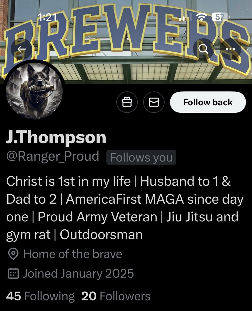 Please give @Ranger_Proud a follow and a repost or shoutout to show our gratitude for his services.

Army Veteran

Thank you for your service.  We appreciate you.