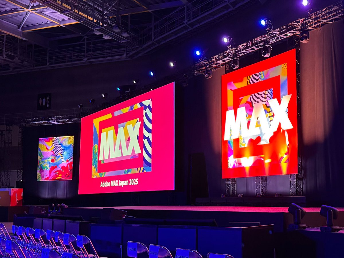 hei_a's tweet photo. Q. 会場内で撮ったお気に入りの写真を見せて！

#AdobeMAX #会場参加 @creativecloudjp https://t.co/yGR32MN1Dw