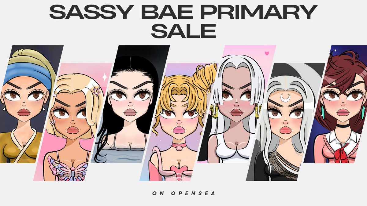 sassybaeNFT's tweet photo. What's up opensea 🌊 
Don't forget I have sassy bae collection, they are so beautiful 💕💕
 
Hand drawing with floor price 0.008 WETH 
If you want change to POL I'll do it 🔥 

Link in reply: https://t.co/iA7KYxuhx2