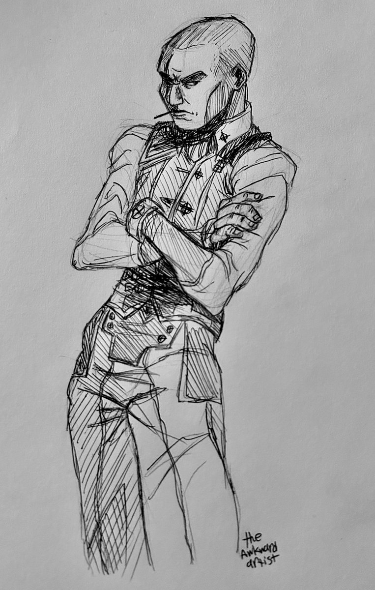 I have returned just to show Crosshair in Silco’s outfit I made for my friend’s bday

Enjoy :)