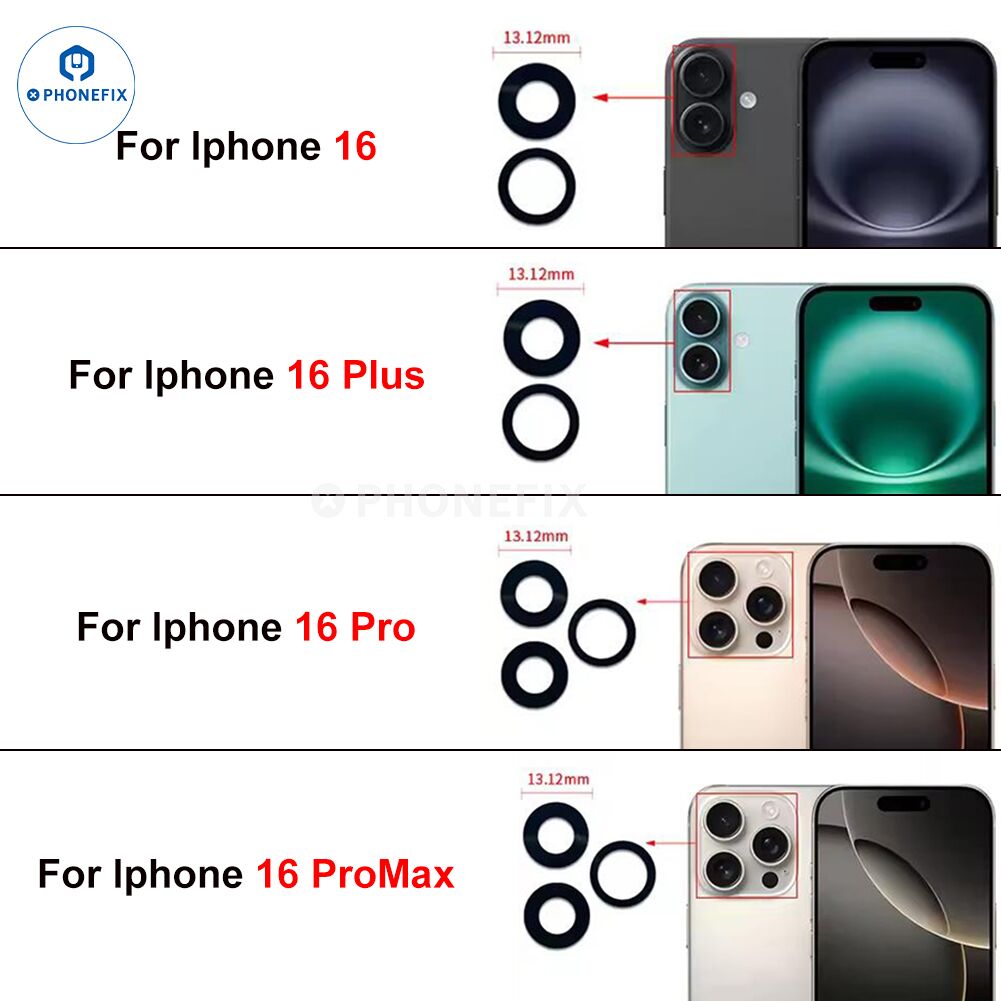 vipprogfixphone's tweet image. #iPhone rear camera lens with adhesive is one of the most common iPhone accessories that needs to be replaced, suitable for iPhone X/XS/11/12/13/14/15/16 Pro Max.

#iPhonecamerarepair #iPhonecameralens #diyfixtool #phonefix #ChinaPhonefix #iPhone16 #iPhonebackcamera #iPhone16pro