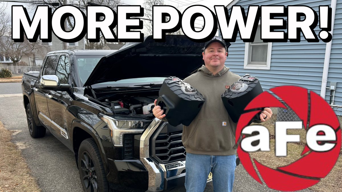 TundraDude34's tweet image. There is no such thing as too much noise or too much power! Today, we install an AFE Power Momentum GT air intake system on my 2024 Toyota Tundra 1794 TRD! 

VIDEO LINK: youtu.be/W7ViSa-4G8Y?si…

#2024toyotatundra #toyotatundra #afepower #toyota #tundra #2024tundra