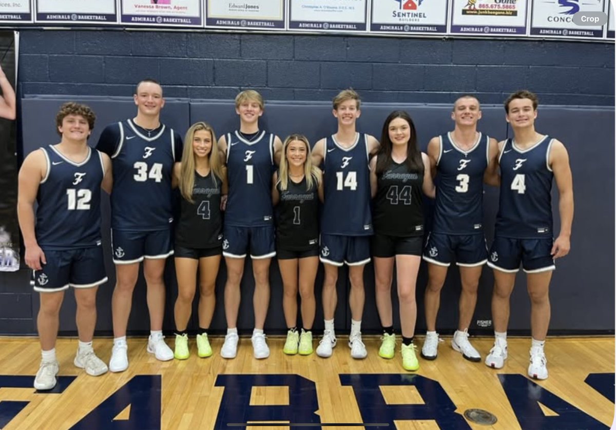 jack tate (@coachtatefhs20) on Twitter photo 2025 BASKETBALL SENIOR NIGHT ⚓️🏀
Fulton at Farragut 🏀 Thursday, February 13
4:30 JV Boys
6:00 Varsity Girls
7:30 Varsity Boys
<a href="/FHSbball/">Farragut Basketball</a> <a href="/J_Burris_1/">J.P. Burris</a> <a href="/jasonmayfield/">Jason Mayfield</a> <a href="/Clabo_Crazies/">Clabo Crazies</a> <a href="/5StarPreps/">5Star Preps</a> <a href="/prepxtra/">PrepXtra</a> <a href="/West105_WFIV/">Farragut Radio</a> 2025 BASKETBALL SENIOR NIGHT ⚓️🏀
Fulton at Farragut 🏀 Thursday, February 13
4:30 JV Boys
6:00 Varsity Girls
7:30 Varsity Boys
<a href="/FHSbball/">Farragut Basketball</a> <a href="/J_Burris_1/">J.P. Burris</a> <a href="/jasonmayfield/">Jason Mayfield</a> <a href="/Clabo_Crazies/">Clabo Crazies</a> <a href="/5StarPreps/">5Star Preps</a> <a href="/prepxtra/">PrepXtra</a> <a href="/West105_WFIV/">Farragut Radio</a>