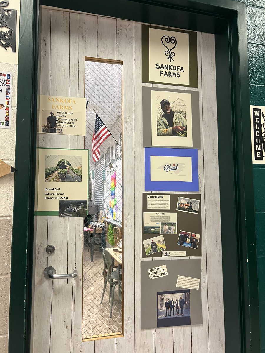 Black History Month comes alive in <a href="/wsfcs/">WS/FC Schools</a>
Teaching my students about black owned farms in NC 
I want my students to know that they can do Anything they set their minds to 
<a href="/SankofaFarms/">SankofaFarms</a>