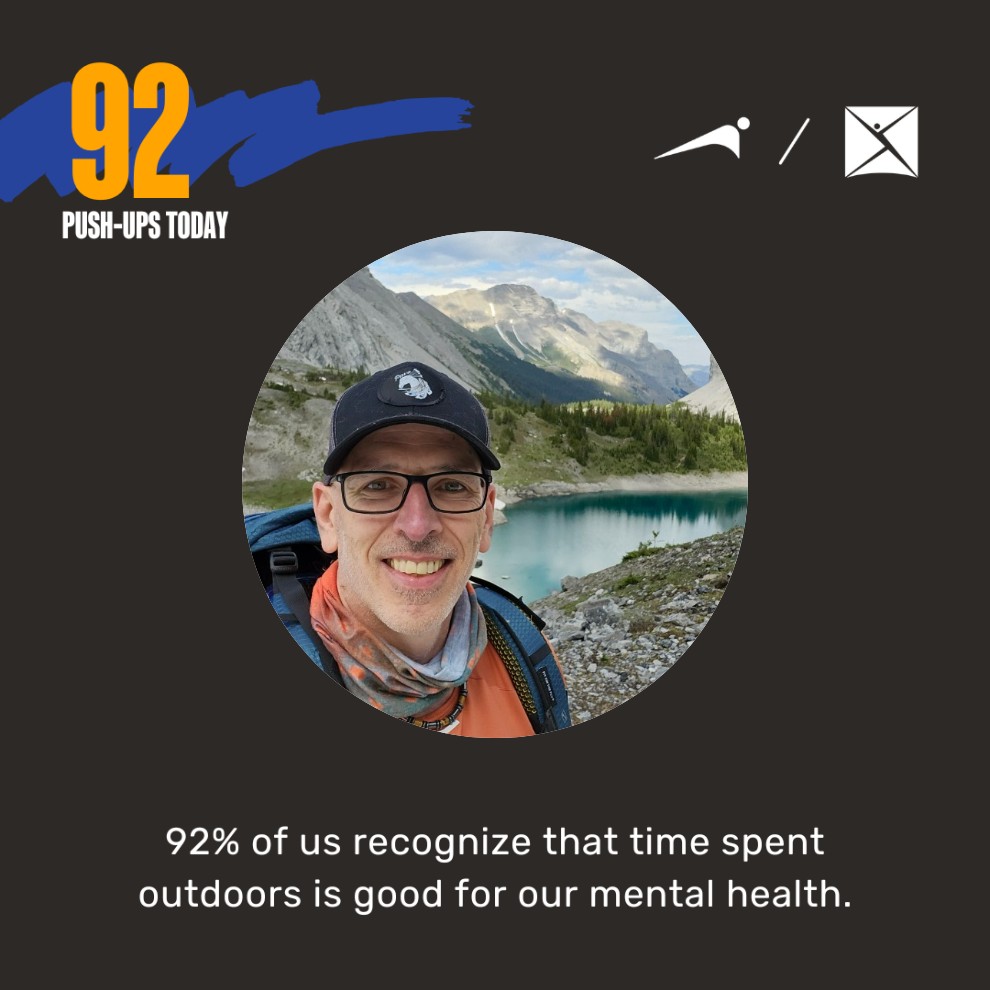 CraigPrice31's tweet image. Day 1 - #pushforbetter

Today's target is 92 push-ups, for the 92% of people who recognize that spending time outdoors is good for their mental health.

#ment