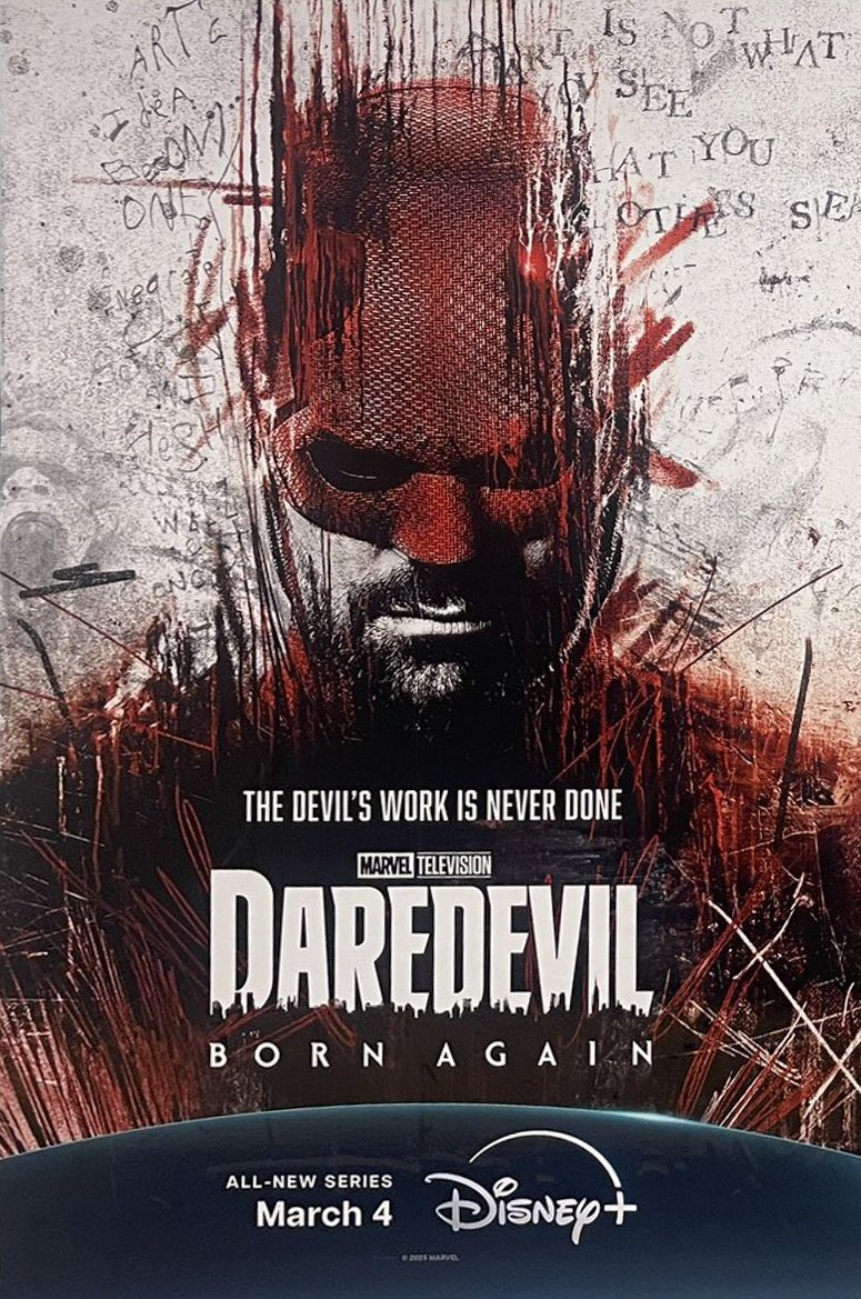 Daredevil Born Again karakterposters op Disney Plus België 