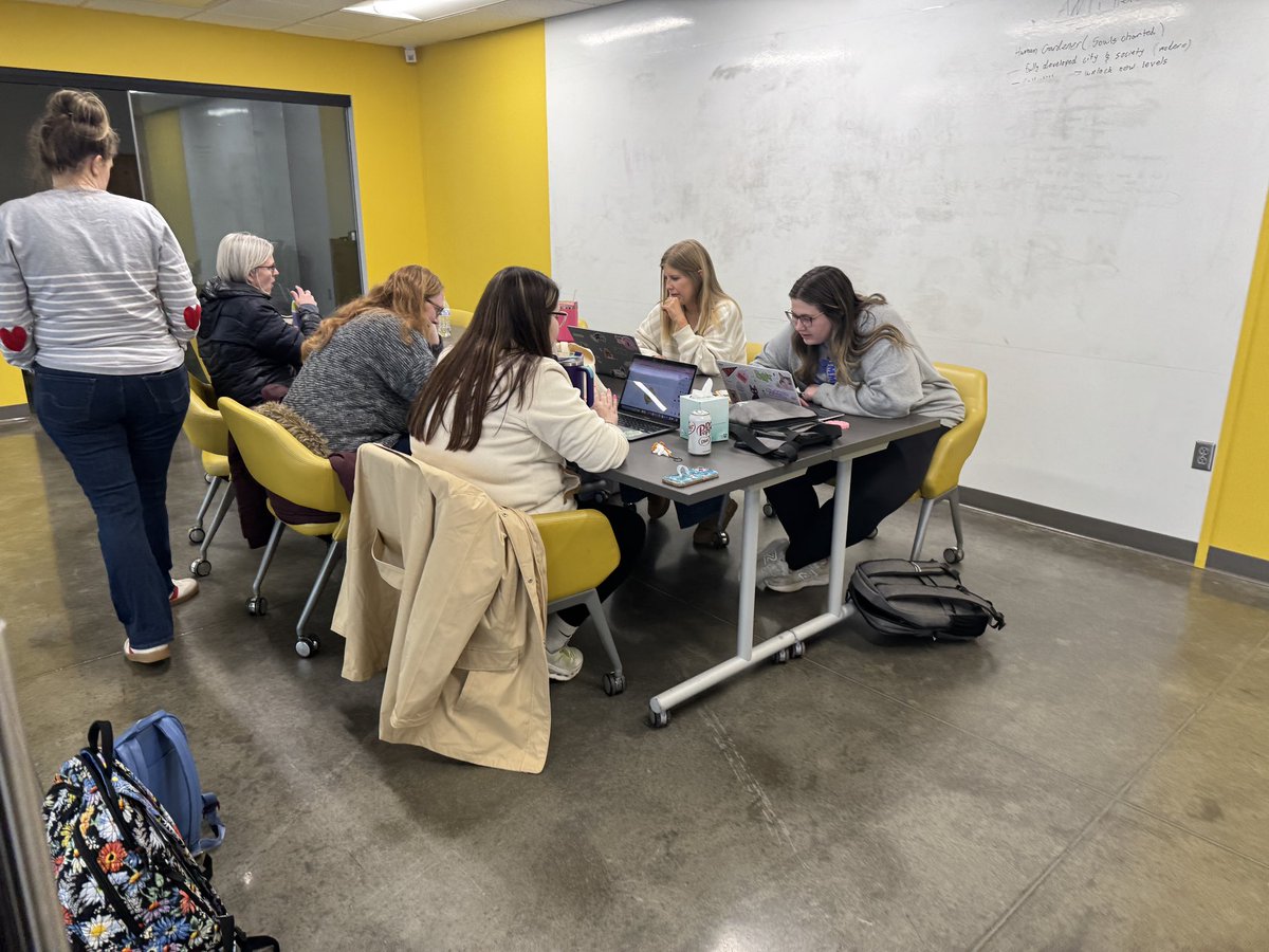 A great day of innovation, planning, exploring, and learning with our Tech and Innovation Academy. We spent the morning planning and the afternoon learning about additive manufacturing and 3D printing with some designing.  🖤 💛 <a href="/WoodfordCoPS/">Woodford County Public Schools</a> #Kidswin <a href="/Complet3DLex/">Complet3D</a>- Thank you!