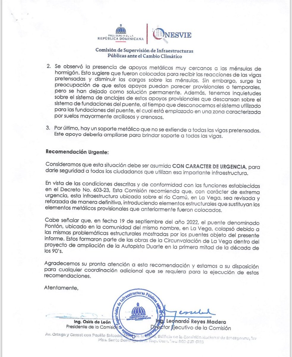 🏀 ⚽️ Miguel Sarante (@miguelsarante) on Twitter photo .<a href="/DiarioLibre/">Diario Libre</a> .<a href="/SIN24Horas/">Noticias SIN</a> <a href="/rcavada/">RCNoticias by Roberto Cavada</a> <a href="/cdn37/">CDN 37</a> <a href="/z101digital/">Z101 Digital</a> <a href="/nieves_rd/">Ricardo Nieves</a> <a href="/AliciaOrtegah/">Alicia Ortega Hasbun</a> <a href="/nuriapiera/">N Digital</a> @martinezpozo <a href="/elnuevodiariord/">El Nuevo Diario</a> <a href="/JosePaliza/">Jose Paliza</a> <a href="/RaquelPenaVice/">Raquel Peña</a>
El pasado 13 de noviembre los funcionarios públicos <a href="/Osirisdleon/">Osiris de León</a>
y Leonardo Reyes Madera, ingeniero geólogo e ingeniero civil .<a href="/DiarioLibre/">Diario Libre</a> .<a href="/SIN24Horas/">Noticias SIN</a> <a href="/rcavada/">RCNoticias by Roberto Cavada</a> <a href="/cdn37/">CDN 37</a> <a href="/z101digital/">Z101 Digital</a> <a href="/nieves_rd/">Ricardo Nieves</a> <a href="/AliciaOrtegah/">Alicia Ortega Hasbun</a> <a href="/nuriapiera/">N Digital</a> @martinezpozo <a href="/elnuevodiariord/">El Nuevo Diario</a> <a href="/JosePaliza/">Jose Paliza</a> <a href="/RaquelPenaVice/">Raquel Peña</a>
El pasado 13 de noviembre los funcionarios públicos <a href="/Osirisdleon/">Osiris de León</a>
y Leonardo Reyes Madera, ingeniero geólogo e ingeniero civil