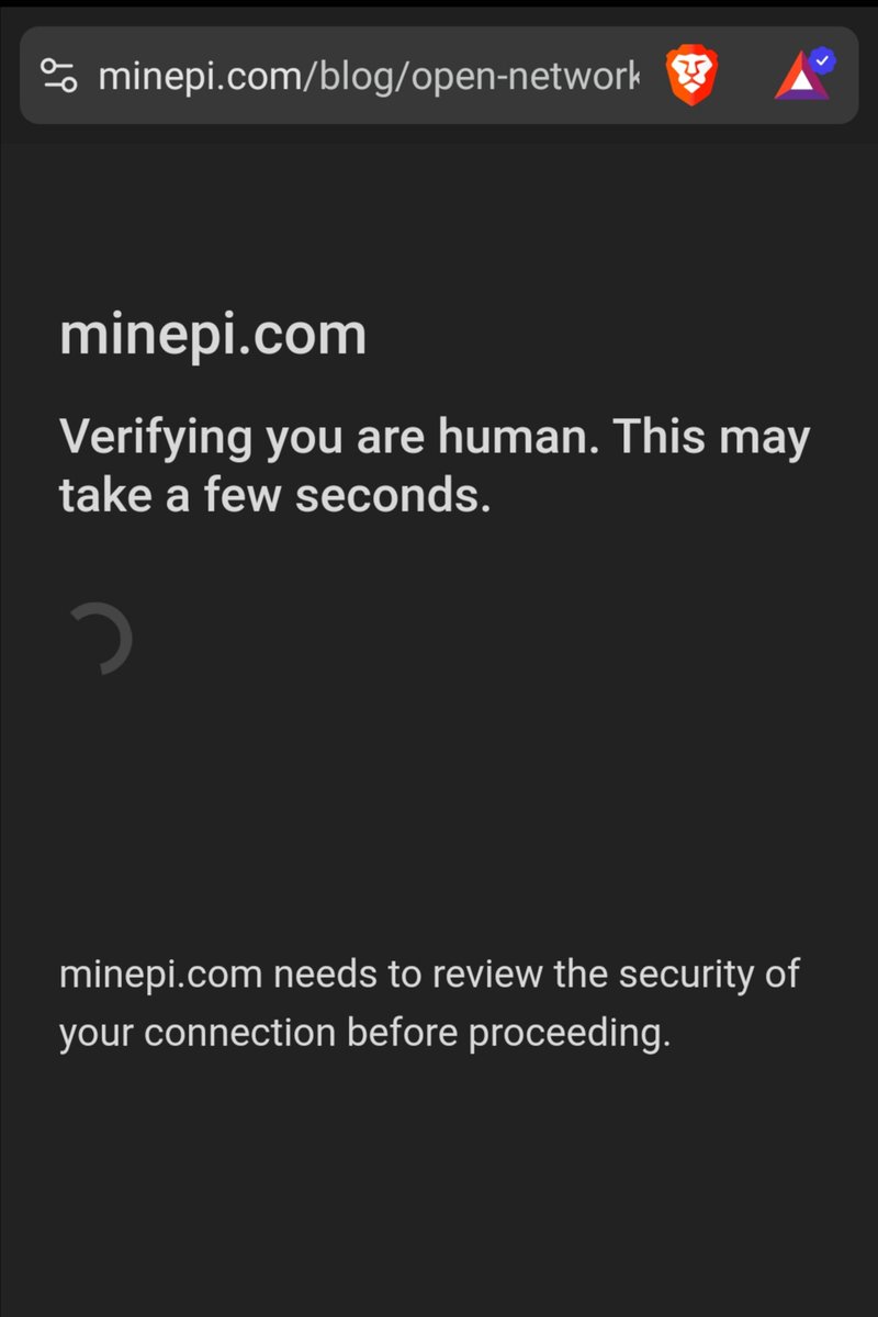 nonymoushack's tweet image. The official website will recognize you as a real person or through your phone camera. Pi Network is always watching you.
#CryptoWebsite #HumanVerification